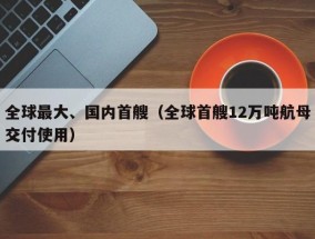 全球最大、国内首艘（全球首艘12万吨航母交付使用）