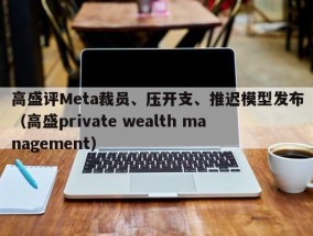 高盛评Meta裁员、压开支、推迟模型发布（高盛private wealth management）