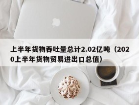 上半年货物吞吐量总计2.02亿吨（2020上半年货物贸易进出口总值）