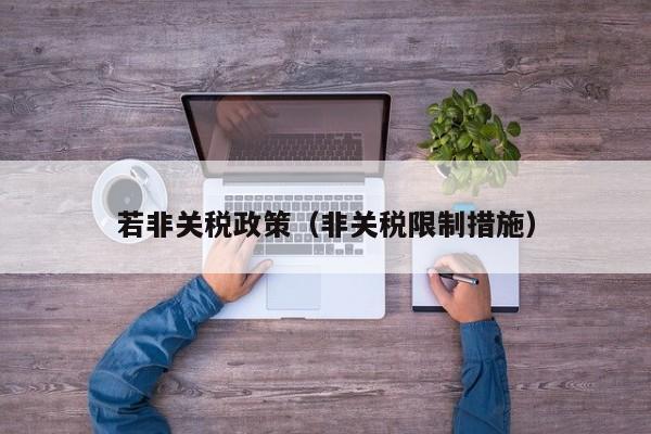 若非关税政策(非关税限制措施)